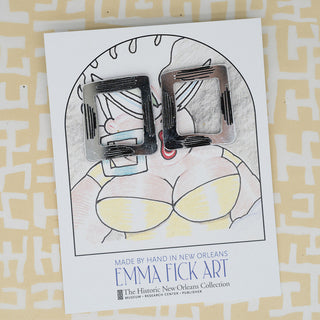 Nat'ly Earrings: Square
