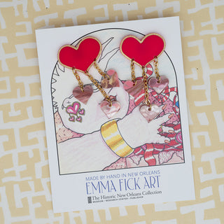 Nat'ly Earrings: Love Boids Herta