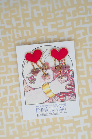 Nat'ly Earrings: Love Boids Herta
