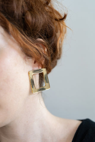 Nat'ly Earrings: Square