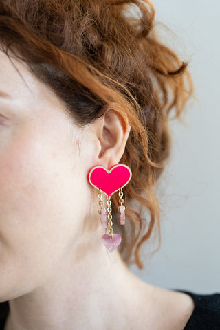 Nat'ly Earrings: Love Boids Herta