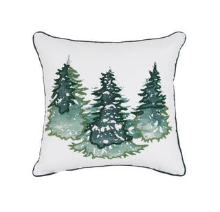 Evergreen Tassel Pillow
