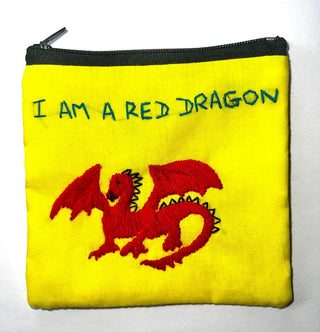 "Chalee" Hand Embroidered Pouches by Hmong Youth in Laos