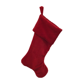 A80464-Velvet stocking,rd,18in