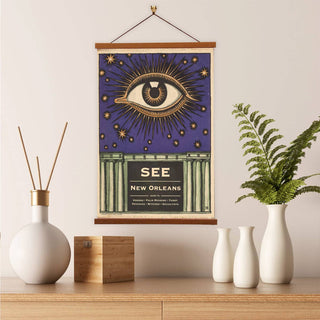 See Occult New Orleans Vintage Banner