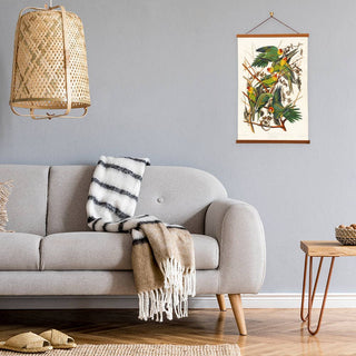 Carolina Parrot Giclée Canvas Print by John James Audubon