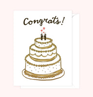 Sassy Banana Co - Congrats! Wedding Card