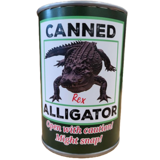 Rex the Canned Alligator