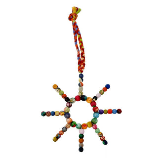 Kantha Sun Hanging Decor