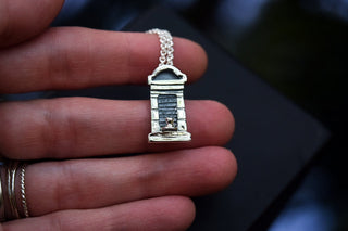 Small Tomb Pendant Necklace