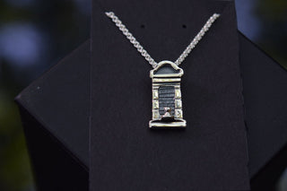 Small Tomb Pendant Necklace