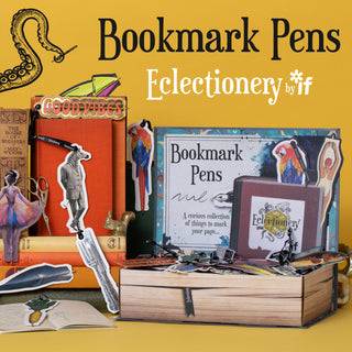 Eclectionery Flat Bookmark Pens-assorted