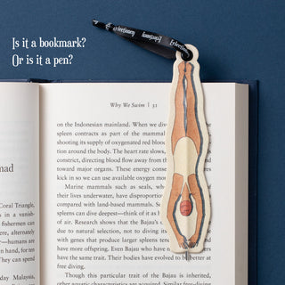 Eclectionery Flat Bookmark Pens-assorted