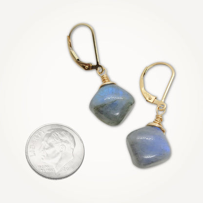 Still Waters Labradorite Earrings