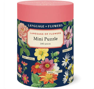 "Language of Flowers" | Mini Puzzle by Cavallini