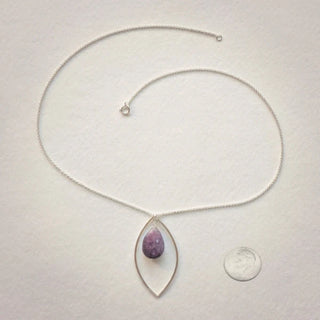 Marquise Necklace - Lilac