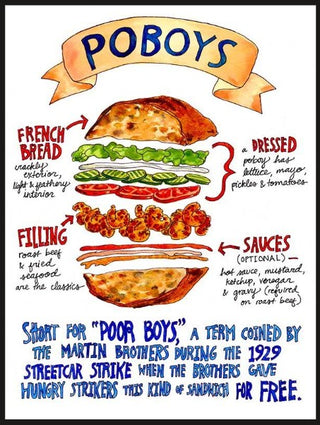 Po'Boy Print