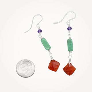 Tertiary Gemstone Earrings