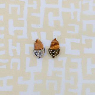 Southern Live Oak Stud Earrings