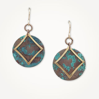 Verdigris Portal Earrings