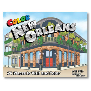 Color New Orleans coloring book