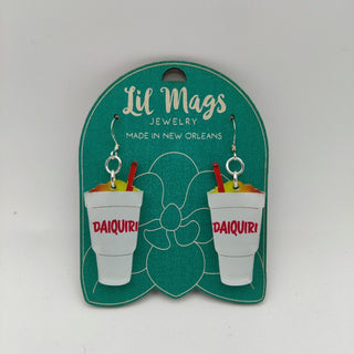 Daiquiri Acrylic Earrings Lil Mags