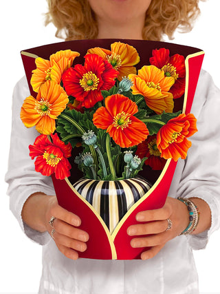 FRENCH POPPIES from FRESHCUT PAPER