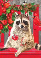 RED HANDED RACCOON (BOX OF 12 NOTECARDS)
