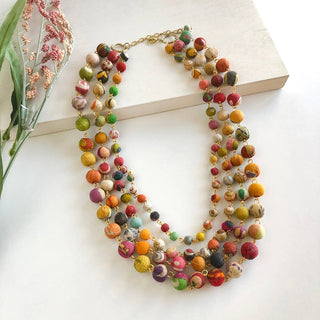 Kantha Karita Necklace