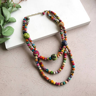 WorldFinds - Kantha Society Necklace