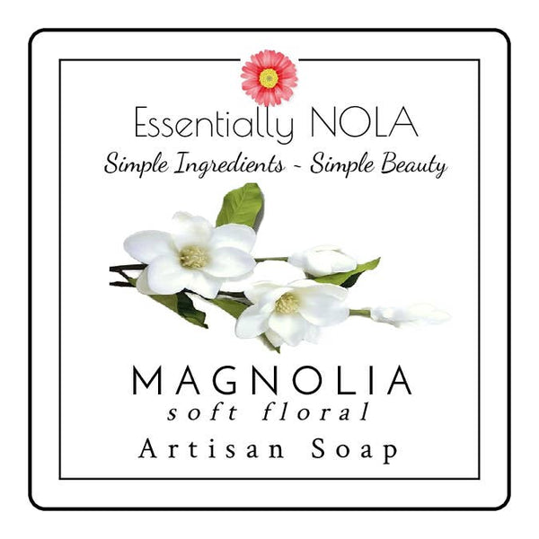 Magnolia- Coconut Milk Soap - Soft Florals