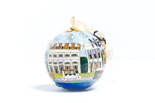 NOLA CITYSCAPE SKY CLOISONNE ORNAMENT