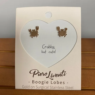 BOOGIE LOBES STUD EARRINGS