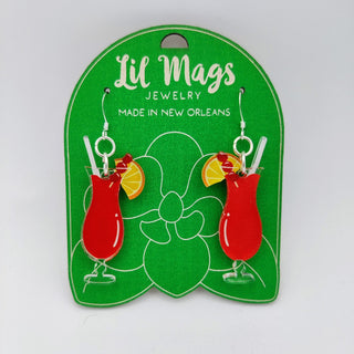 Lil Mags Hurricane Acrylic Earrings