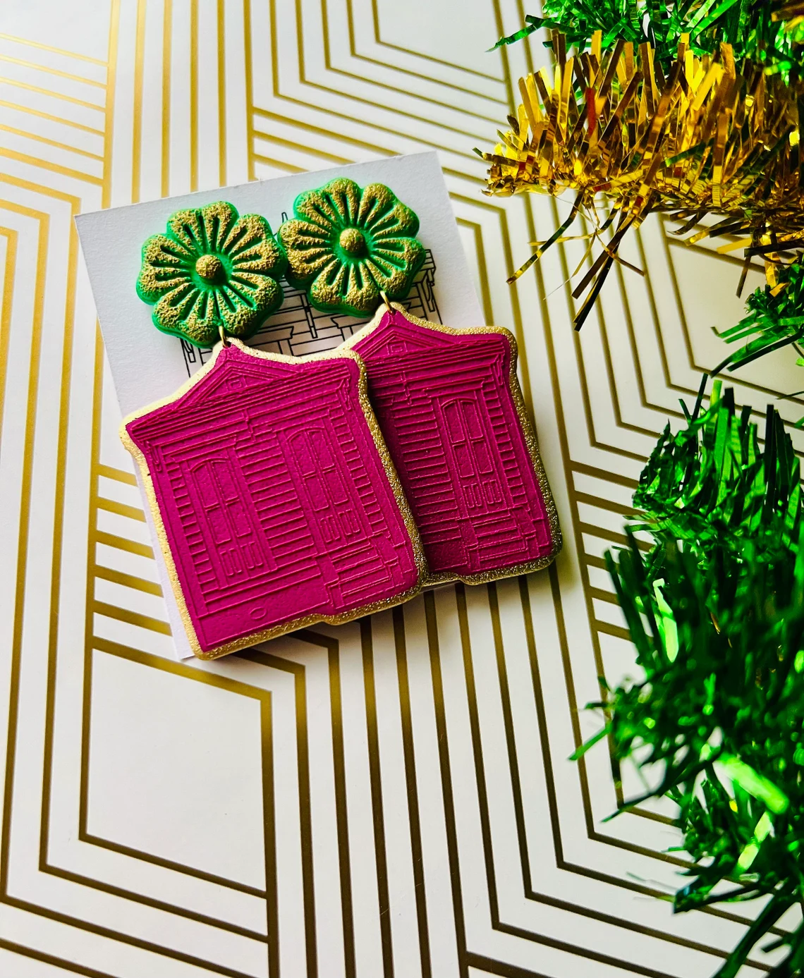 HOUSE FLOAT EARRINGS