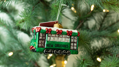 ST. CHARLES AVENUE STREETCAR ORNAMENT