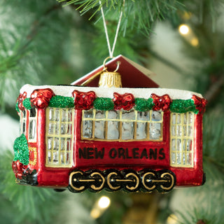 RIVERSIDE & CANAL STREETCAR ORNAMENT