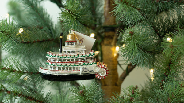 NEW ORLEANS STEAMBOAT ORNAMENT