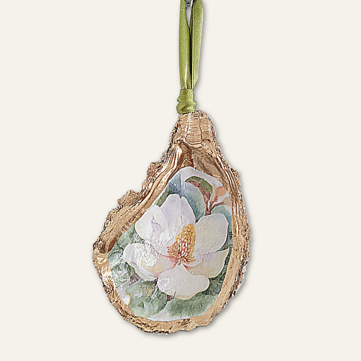 MAGNOLIA OYSTER ORNAMENT