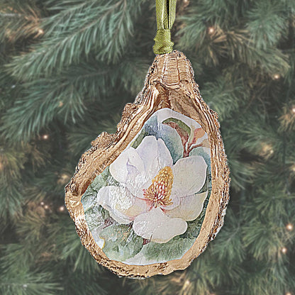 MAGNOLIA OYSTER ORNAMENT