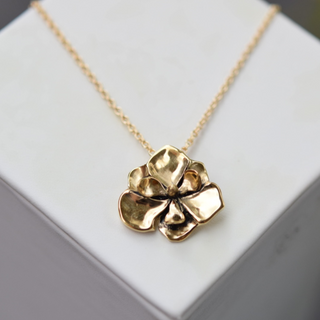 MAGNOLIA PENDANT (14k VERMEIL)