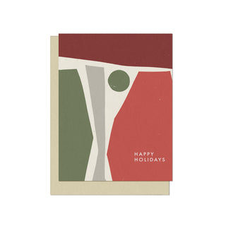 MODERN HOLIDAY FORMS CARD (SINGLE)