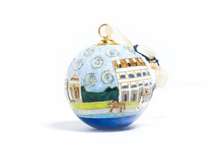 NOLA CITYSCAPE SKY CLOISONNE ORNAMENT