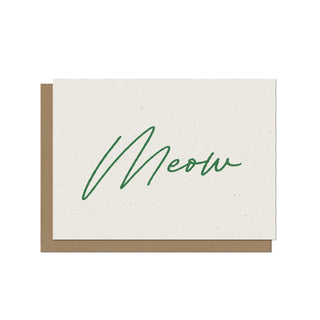 MEOW HOLIDAY CARD (SINGLE)