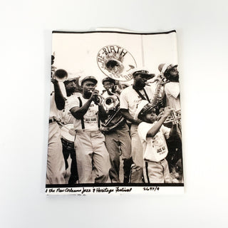 Rebirth Jazz Band Tea Towel