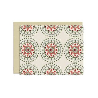 REPEATING CIRCLE HOLIDAY CARD (SINGLE)