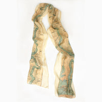 FATHER OF THE RIVERS MS RIVER 1860S SCARF