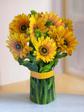 SUNFLOWERS from FRESHCUT PAPER