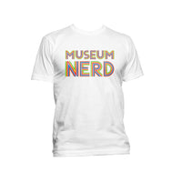 MUSEUM NERD UNISEX  WHITE T-SHIRT
