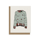 UGLY SWEATER HOLIDAY CARD (SINGLE)